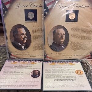 Grover Cleveland Commemorative Coin Set